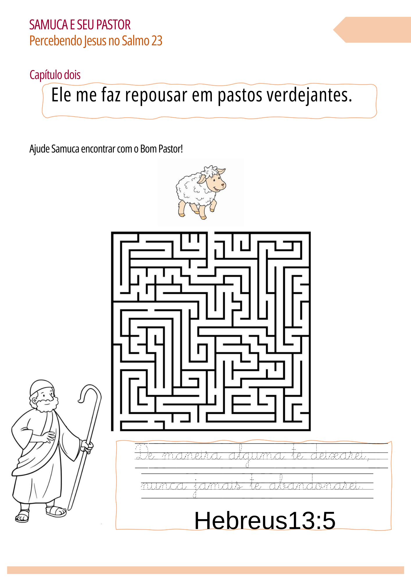 Samuca e seu Pastor- Livro de Atividades - Imagem 3
