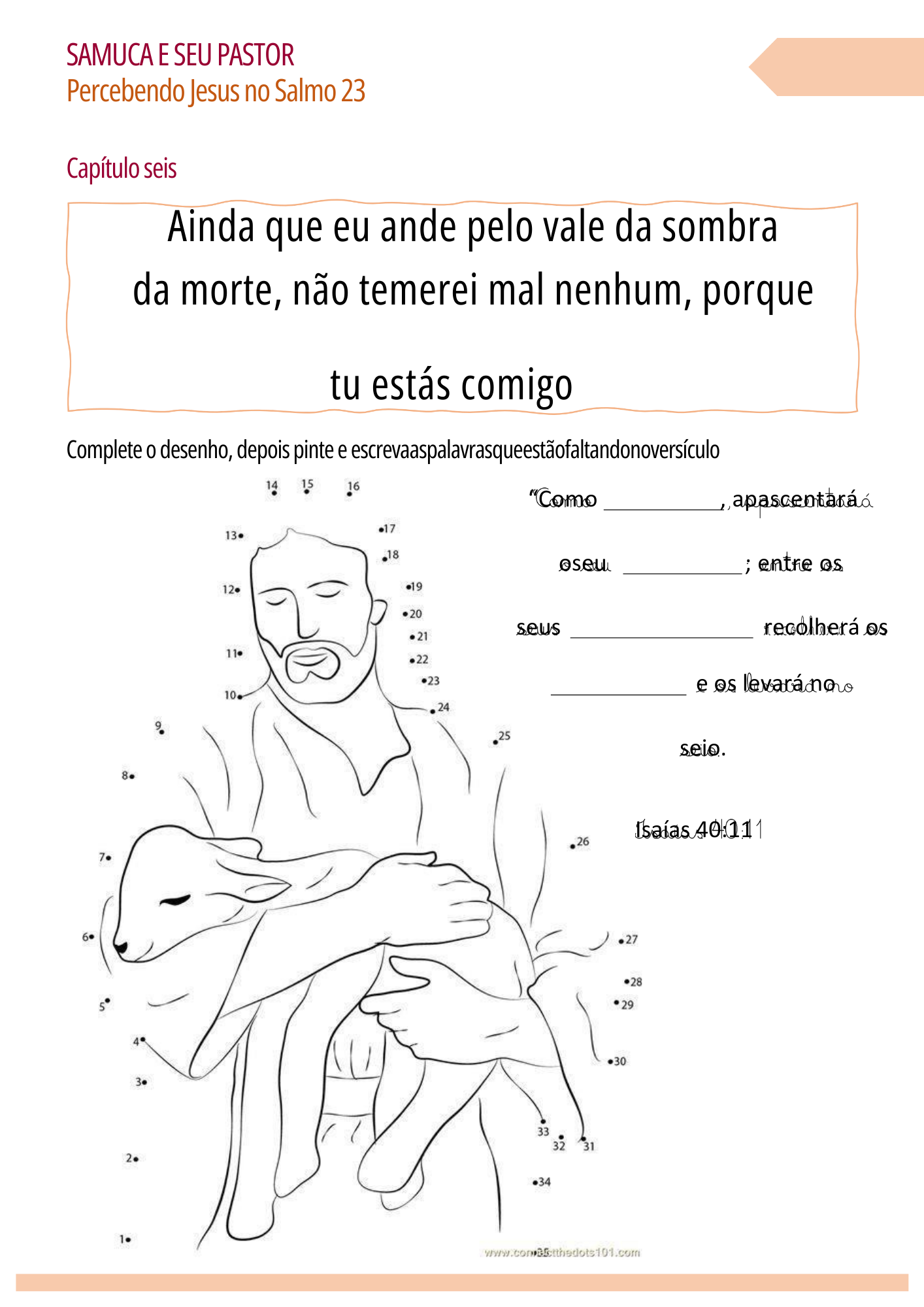 Samuca e seu Pastor- Livro de Atividades - Imagem 5
